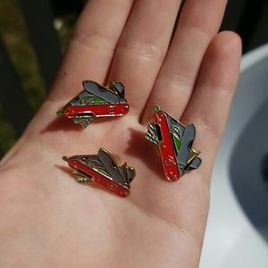 Vintage Swiss army knife pins